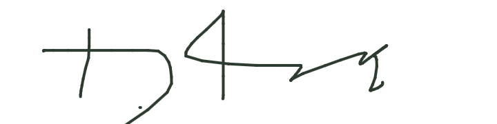 Teilnehmer signature
